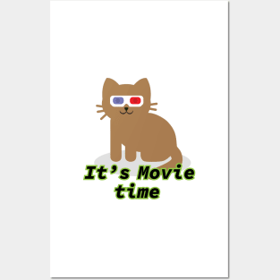 It's movie time Posters and Art